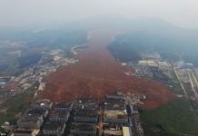 Over 120 people buried by massive China landslide
