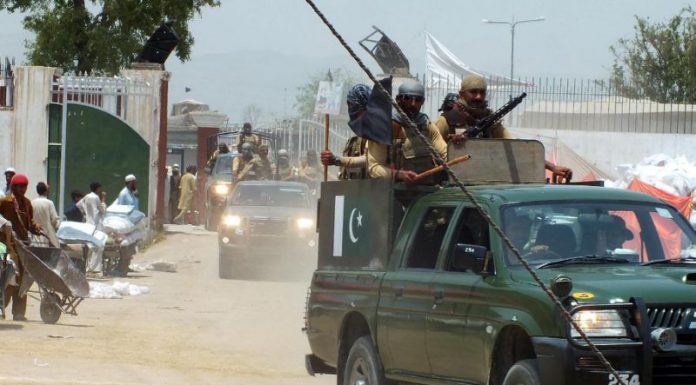 Pakistan Army vehicle hits landmine in Dera Bugti