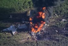 Sixteen dead in US military plane crash