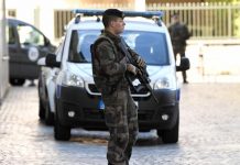Paris attack: police make arrest after car driven into soldiers