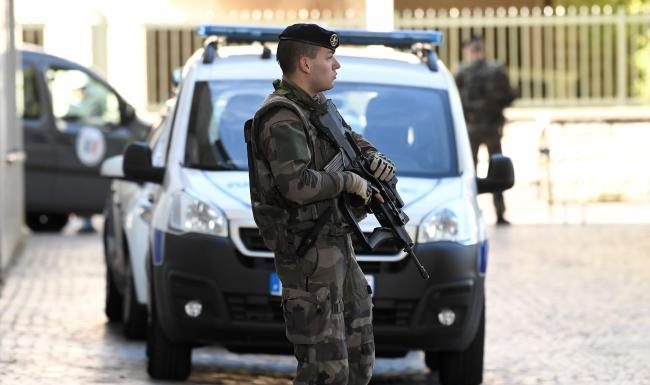 Paris attack: police make arrest after car driven into soldiers