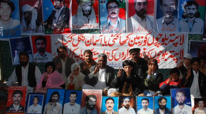 Amnesty receives by far the largest number of enforced disappearances cases from Balochistan