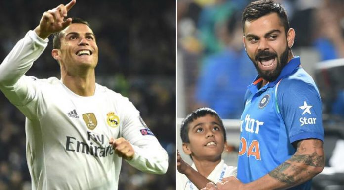 Kohli as valuable as Ronaldo