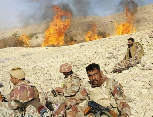 Civilian houses torched in Bolan military operation