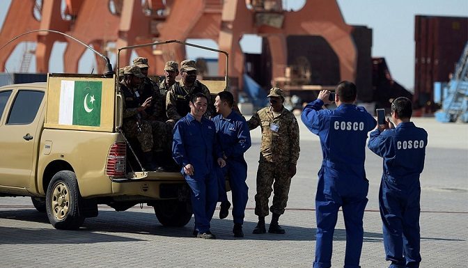 Chinese confirm military base in Gwadar