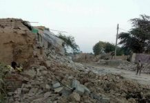 Pakistani forces raze down a whole village in Balochistan