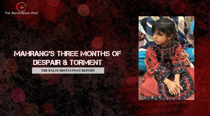 Mahrang’s three months of despair and torment – TBP Report