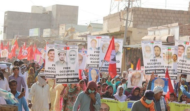 JSMM holds rally, demands outright independence
