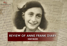 Review of Anne Frank Diary – Shaay Baloch
