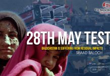 28th May tests, Balochistan is suffering from residual impacts – Shaad Baloch