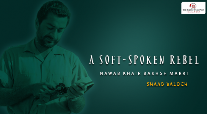 Nawab Khair Bakhsh Marri, a Soft-Spoken Rebel – Shaad Baloch