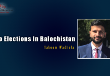 No elections in Balochistan – Hakeem Wadhela