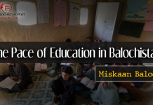 The Pace of Education in Balochistan – Miskaan Baloch