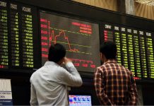 Pakistan stock exchange posts one of largest intraday declines