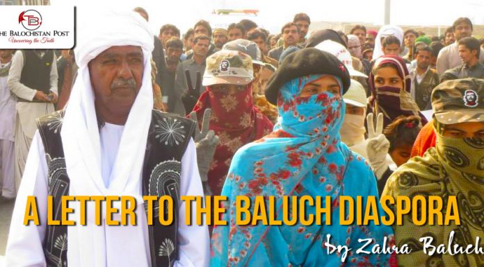 A Letter to the Baluch Diaspora by Zahra Baluch