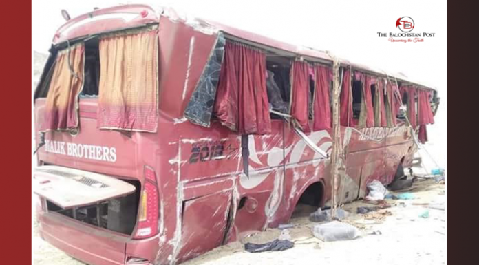 Three killed in road accident near Ormara