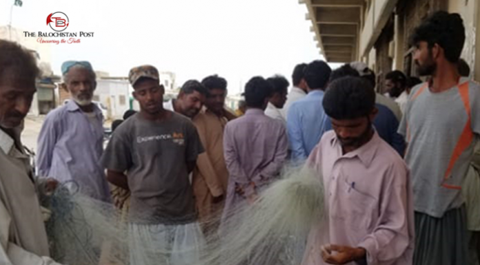 Fishermen protest over illegal trawling in Pasni