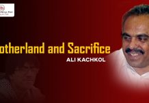 Motherland and Sacrifice – Ali Kachkol