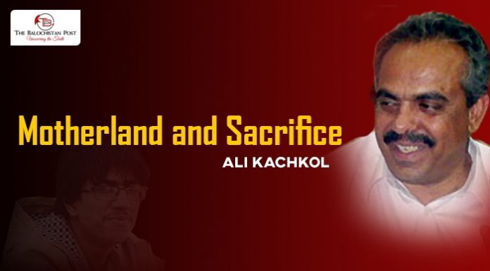 Motherland and Sacrifice – Ali Kachkol