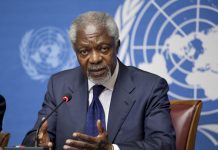Kofi Annan, former secretary general UN, passes away
