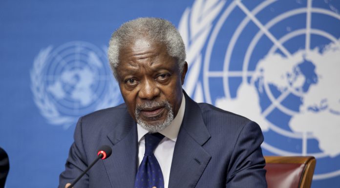 Kofi Annan, former secretary general UN, passes away