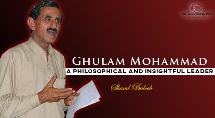 Ghulam Mohammad, a philosophical and insightful leader – Shaad Baloch