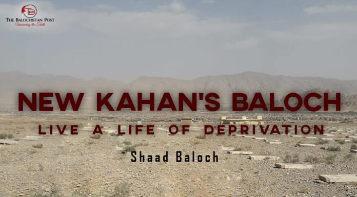 New Kahan’s Baloch live a life of deprivation – Shaad Baloch