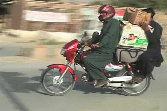 Turbat: Pillion riding banned in town