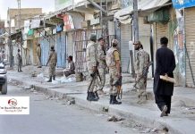 Turbat city on lockdown against Pakistani forces