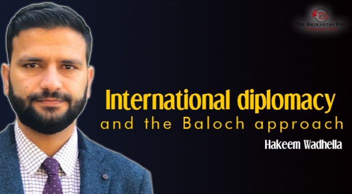 International diplomacy and the Baloch approach- Hakeem Wadhela