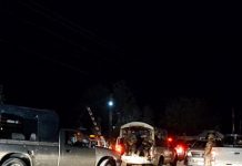 Hub: Police vehicle attacked