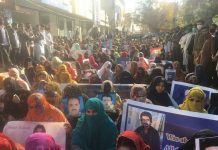 Massive protest in Quetta for the release of Missing Persons