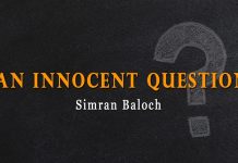 An Innocent Question-Simran Baloch