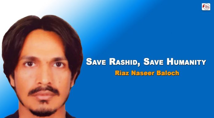 Save Rashid, Save Humanity