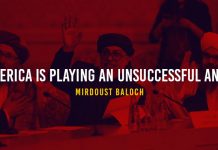 America is playing an unsuccessful antic