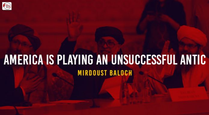 America is playing an unsuccessful antic