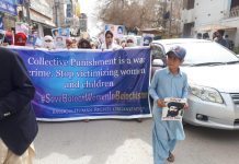 Quetta: BHRO protests against enforced disappearances