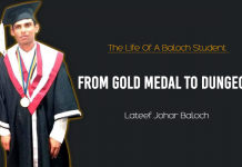From Gold Medal to Dungeons – Lateef Johar Baloch