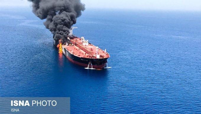 Oil tankers hit by explosions in Oman Sea