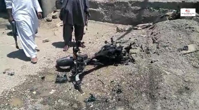 Pakistani military targeted with IED in Panjgur, BLA claims responsibility