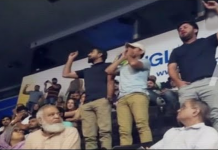 Baloch activists bravely disrupt Imran Khan’s US speech