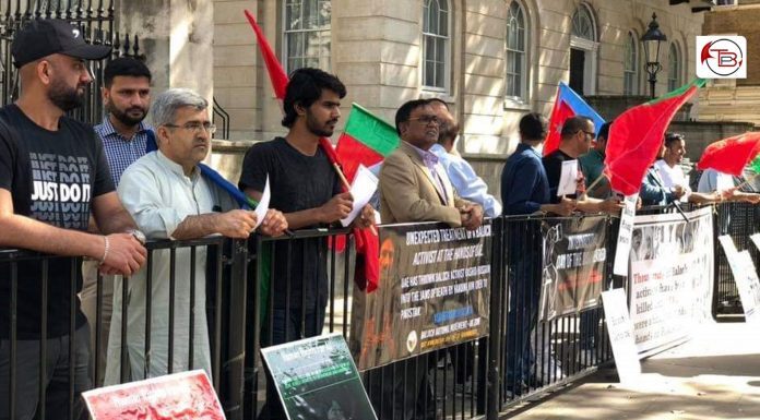 BNM demonstrates in Europe on International day of enforced disappearances