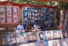 Protesting camp for missing persons completes 3706 days