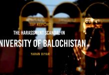 The Harassment Scandal in University of Balochistan – TBP Report