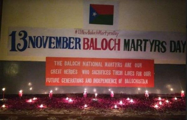Baloch Martyrs’ Day observed on 13 November