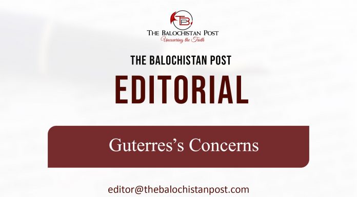 Guterres’s Concerns – TBP Editorial