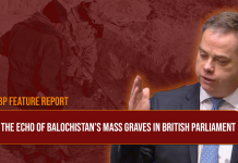 The echo of Balochistan’s mass graves in British parliament – TBP Feature Report