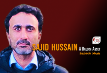 Sajid Hussain: A Baloch Asset – Baloch Khan