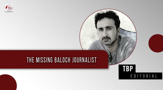 The missing Baloch journalist – TBP Editorial