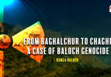 From Baghalchur to Chaghi: A case of Baloch genocide
